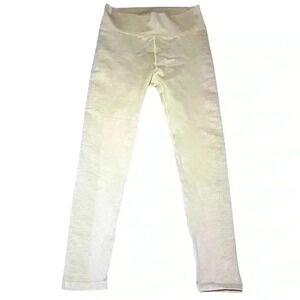 OFFLINE By Aerie Hi-Rise 7/8 Yellow Leggings Size Large